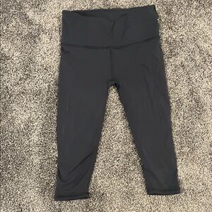 Lululemon Athletica Black Capris